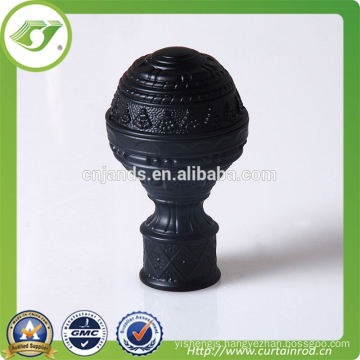 curtain rods finial accessories,fancy curtain rod finials for poles